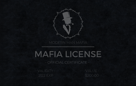 Mafia License - Gift Card