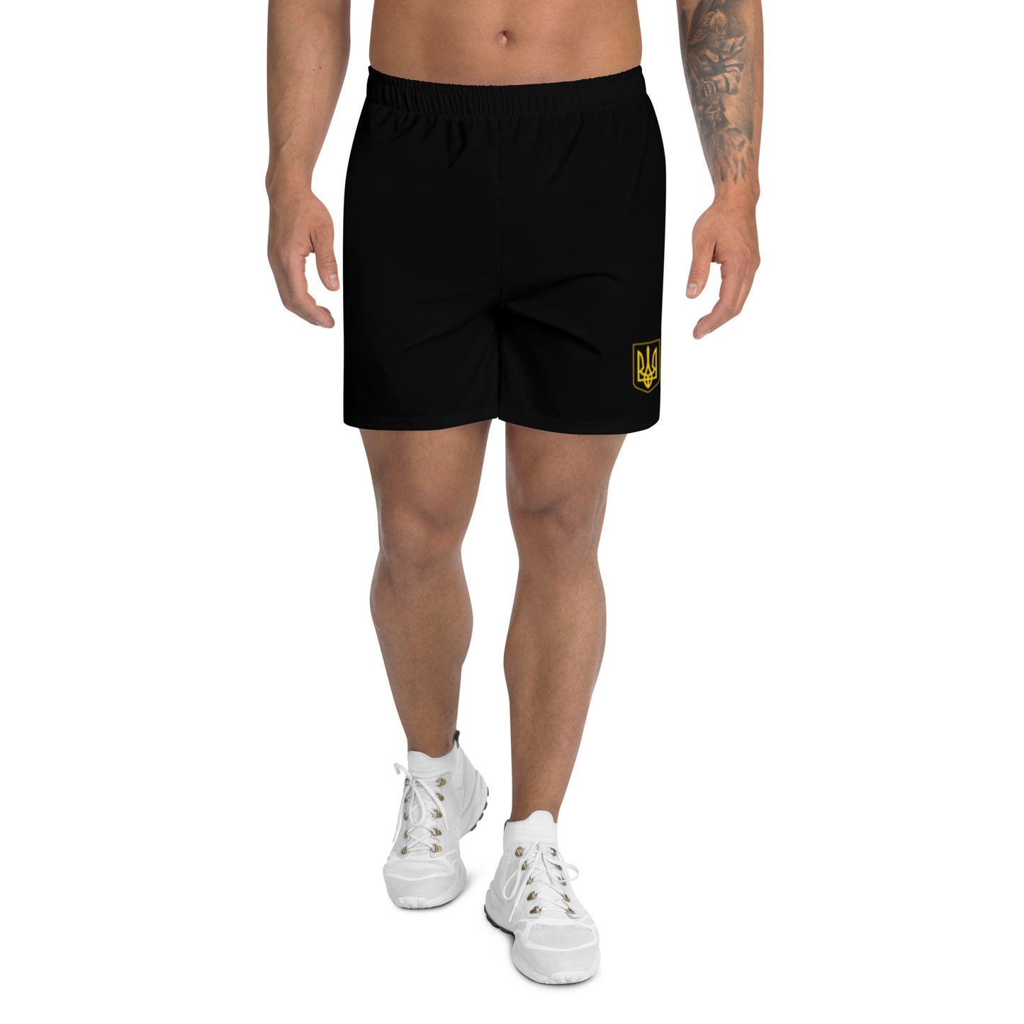 Слава Україні - Men's Recycled Athletic Shorts