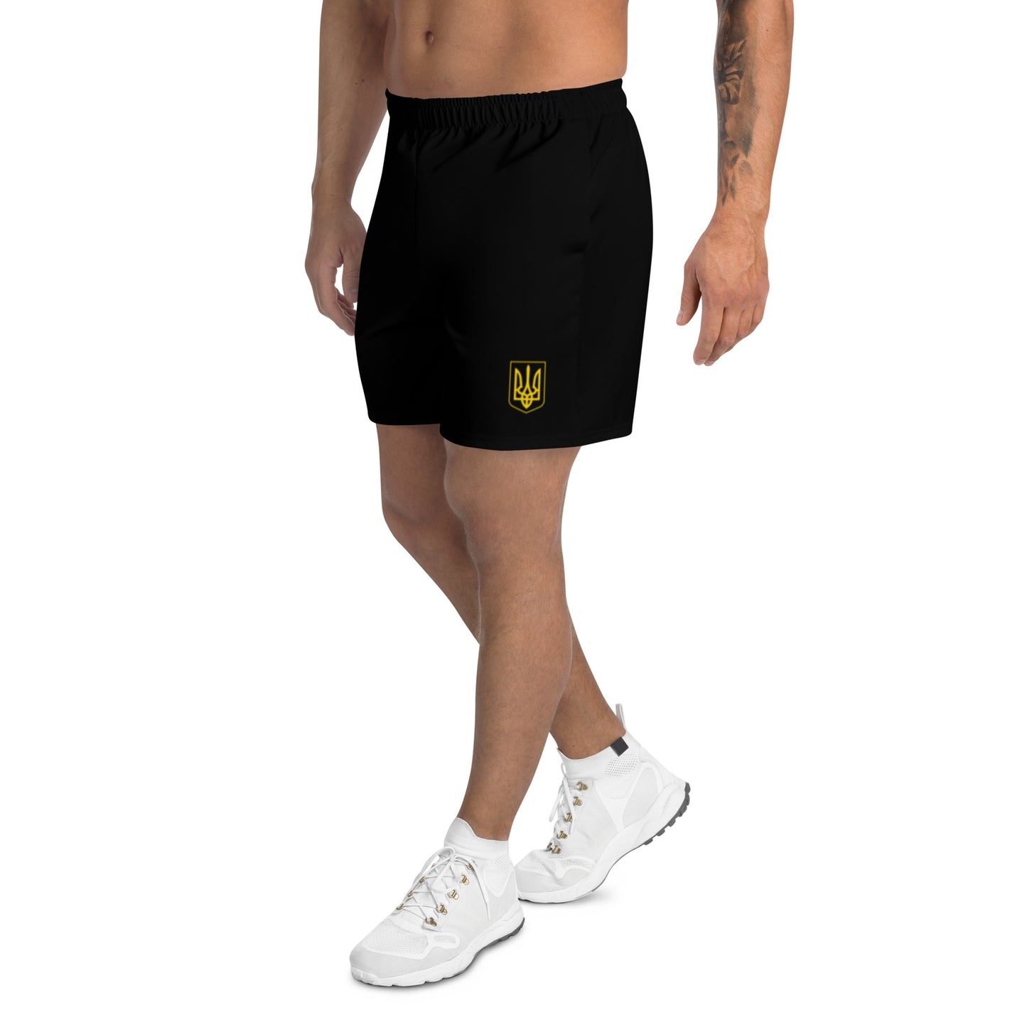 Слава Україні - Men's Recycled Athletic Shorts