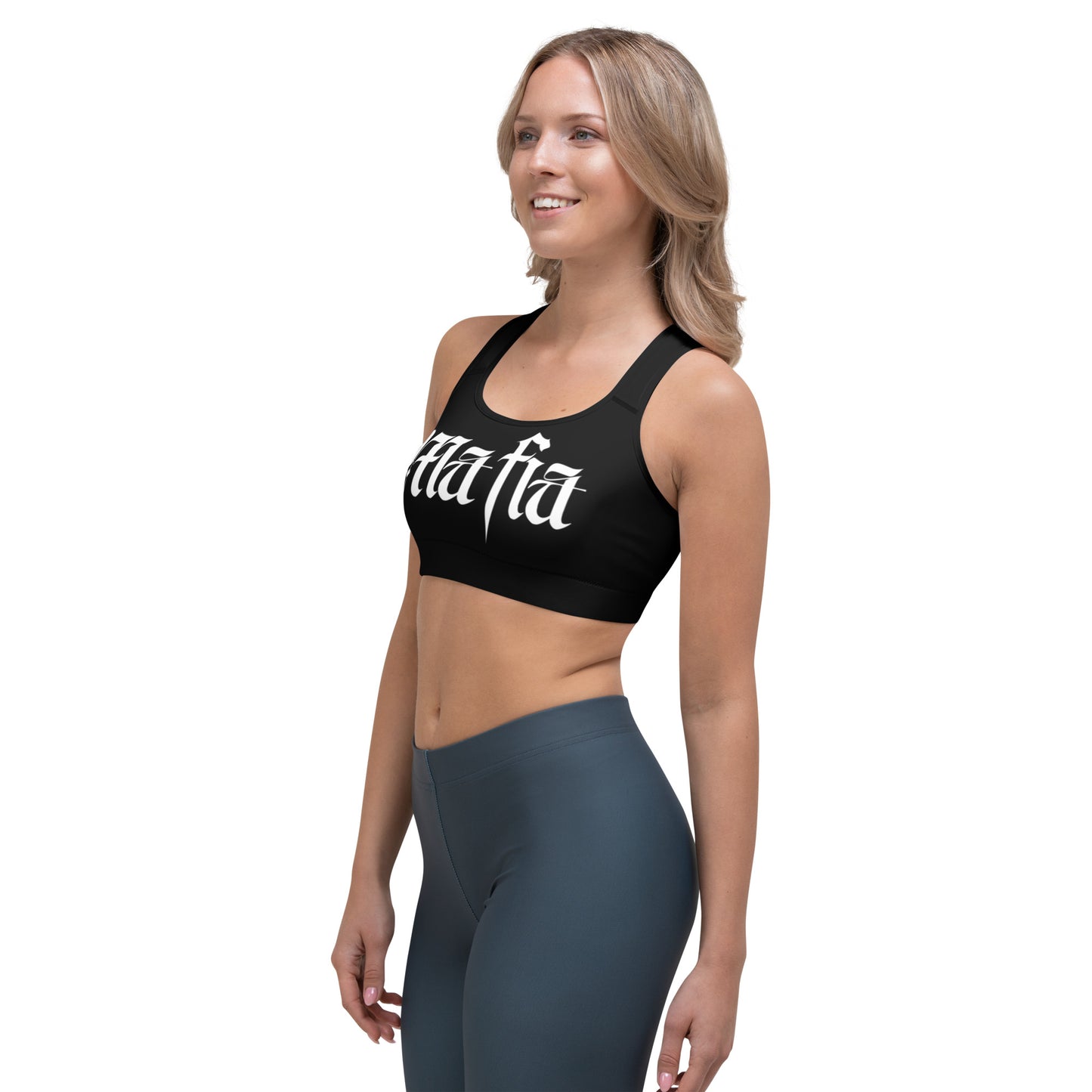 The Mafiasita - Black Sports Bra