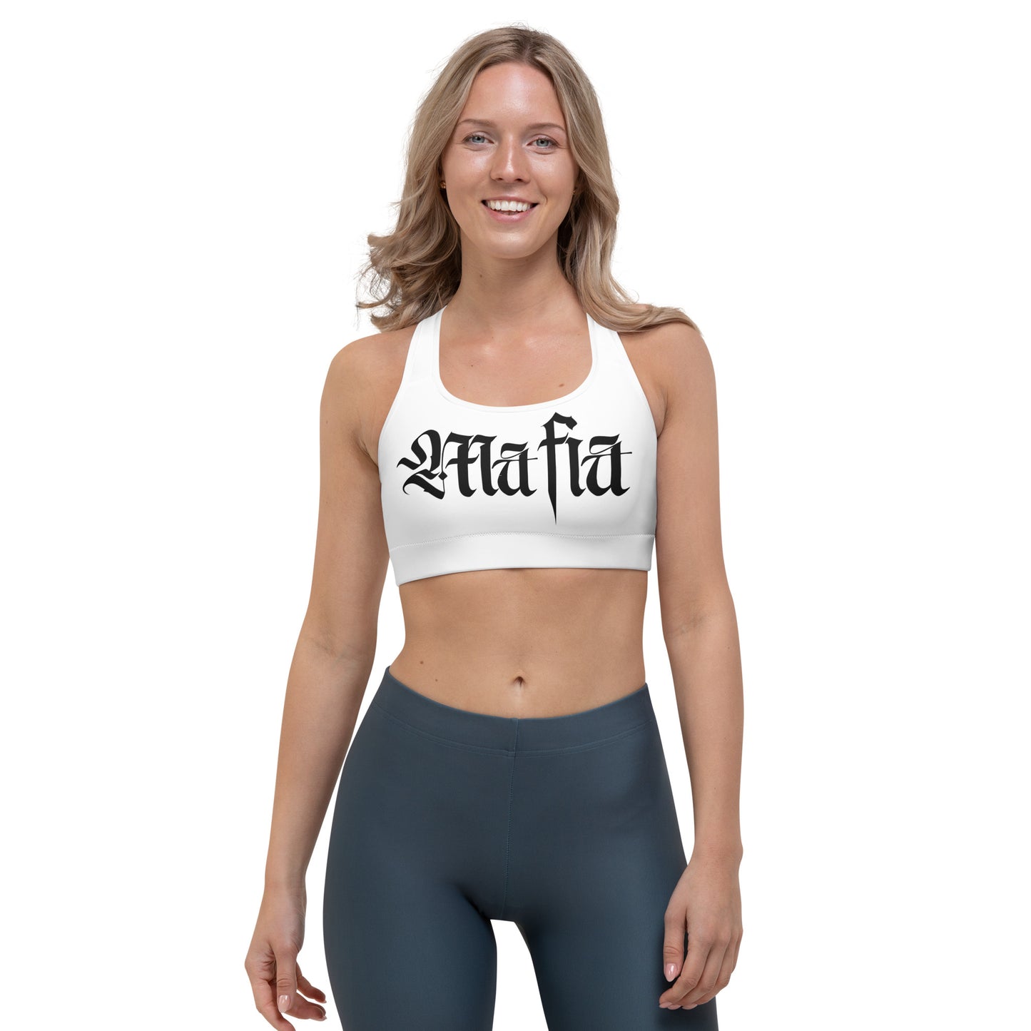 The Mafiasita - White Sports Bra