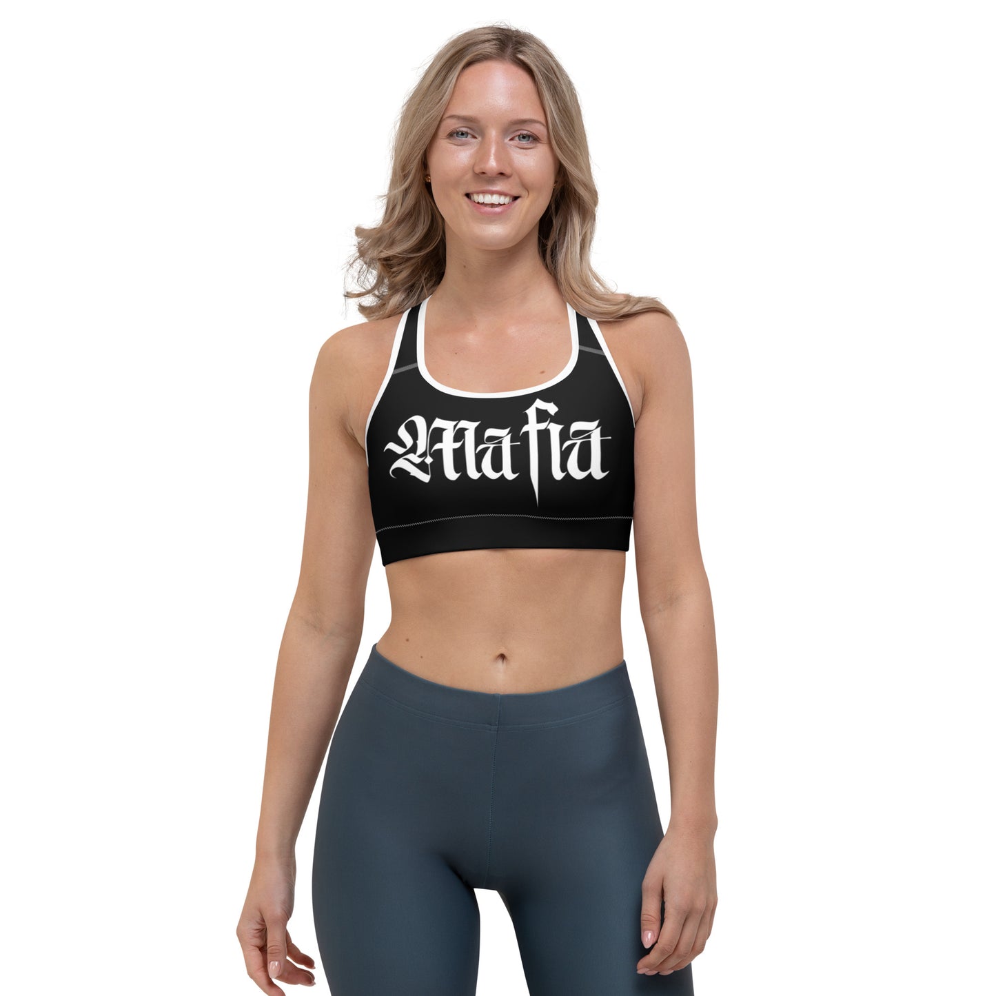 The Mafiasita - Black Sports Bra