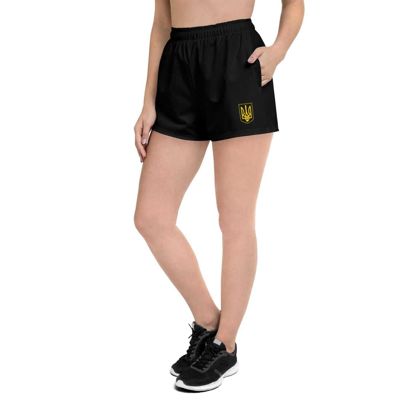 Слава Україні - Women’s Recycled Athletic Shorts