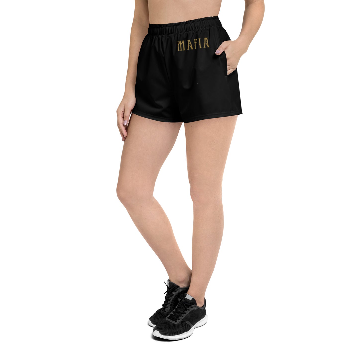 The Golden Mafioso - Women’s Recycled Athletic Shorts