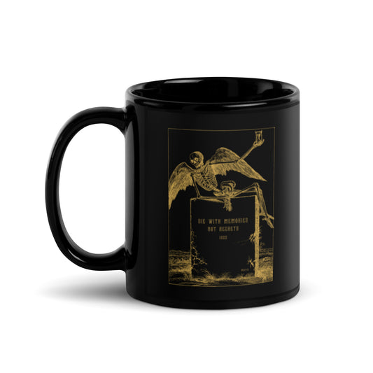 The Headstone - Black Glossy Mug