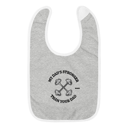 The Truth Teller - Embroidered Baby Bib