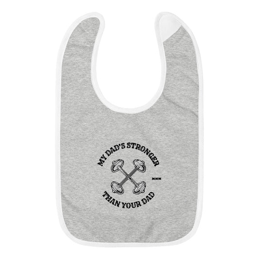 The Truth Teller - Embroidered Baby Bib