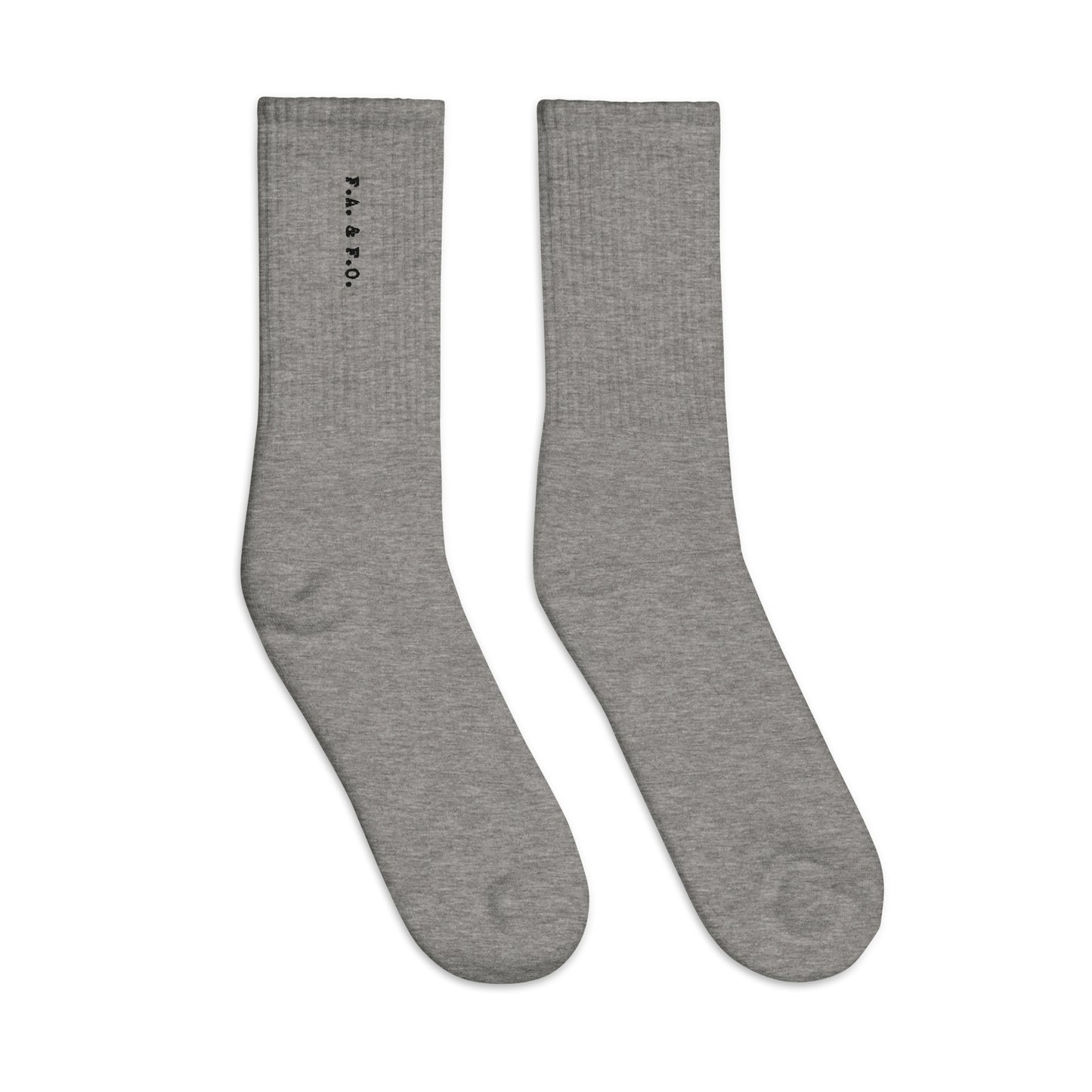 F.A. & F.O. - Embroidered Socks