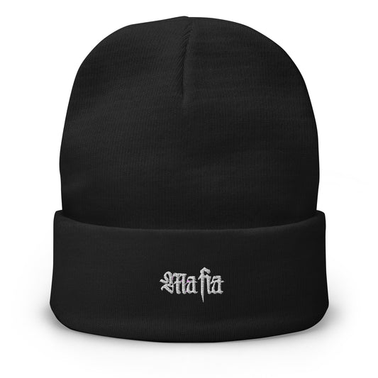 The Mafioso - Embroidered Beanie