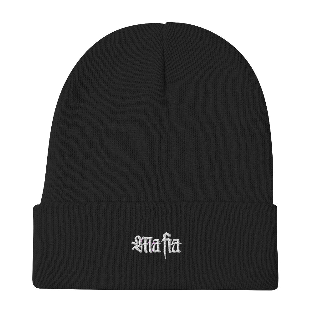 The Mafioso - Embroidered Beanie