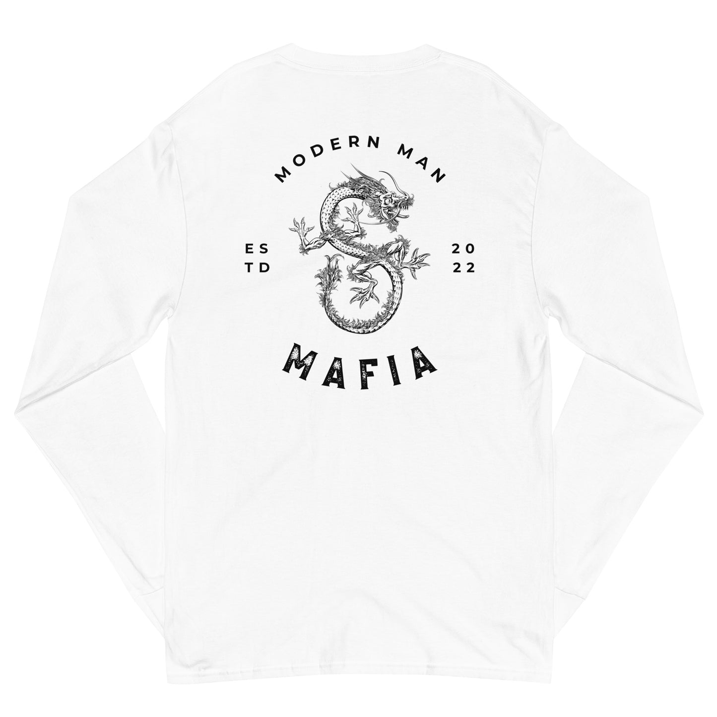 The Mafia's Dragon (Club Style) - Men's Champion Long Sleeve Shirt