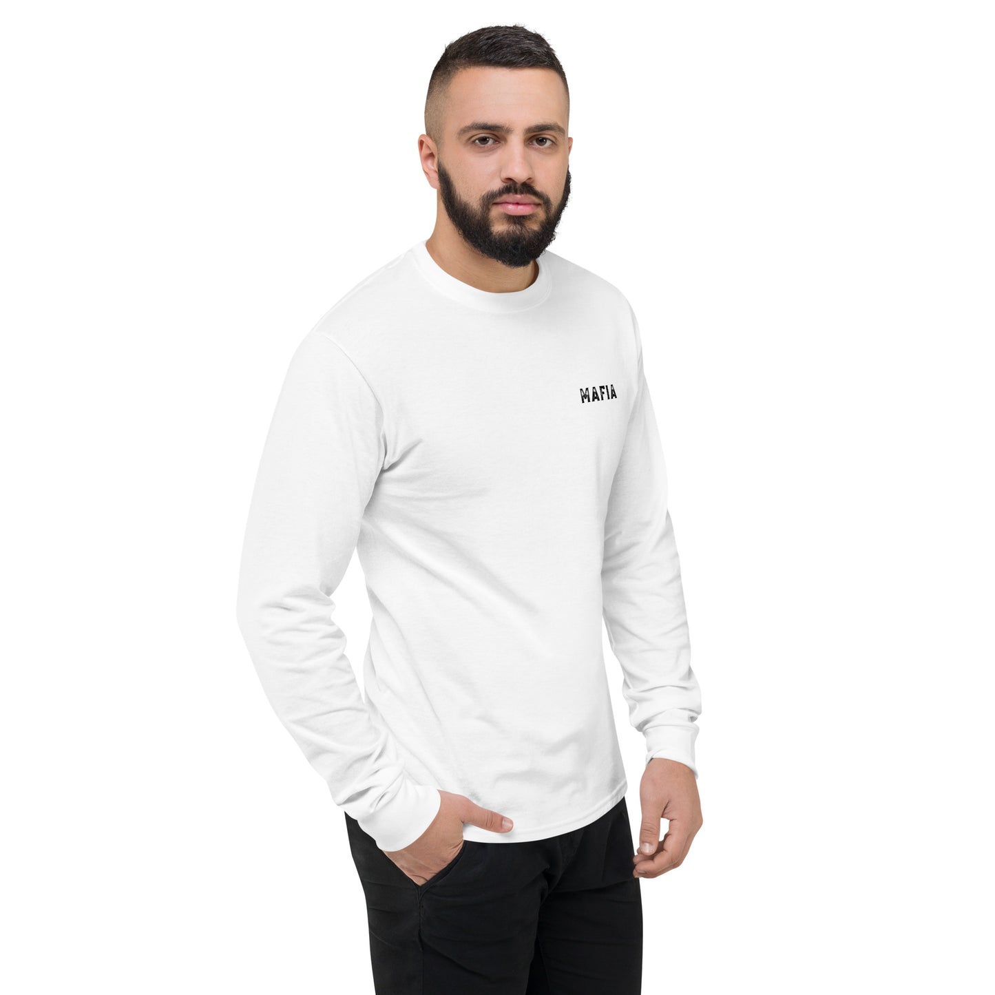 The Mafia's Dragon (Club Style) - Men's Champion Long Sleeve Shirt