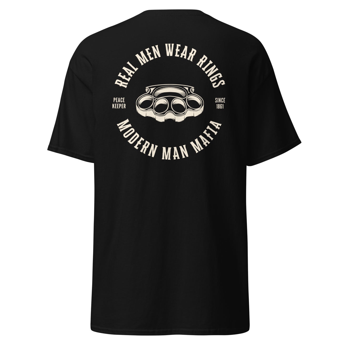 The Peace Keeper (Black) - Men's Classic Tee