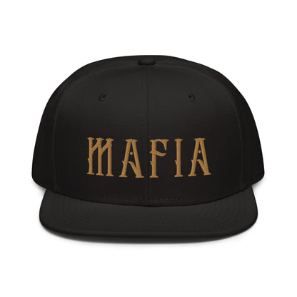 The Golden Mafioso - Embroidered Snapback Hat