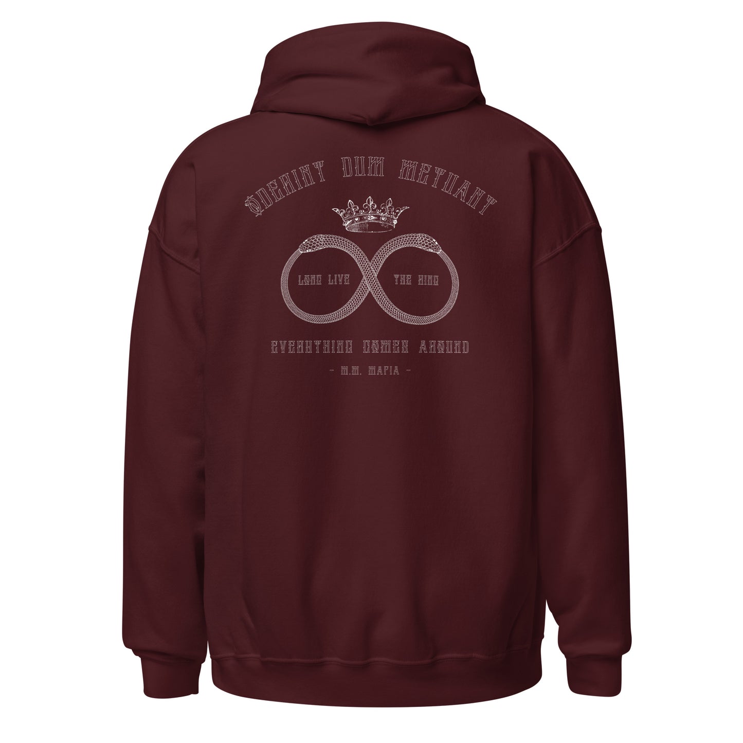 The Ouroboros (White) - Unisex Hoodie