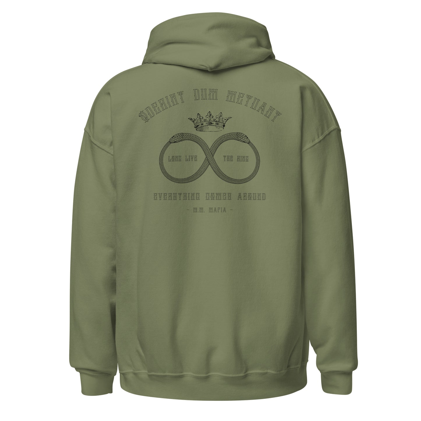 The Ouroboros (Black) - Unisex Hoodie