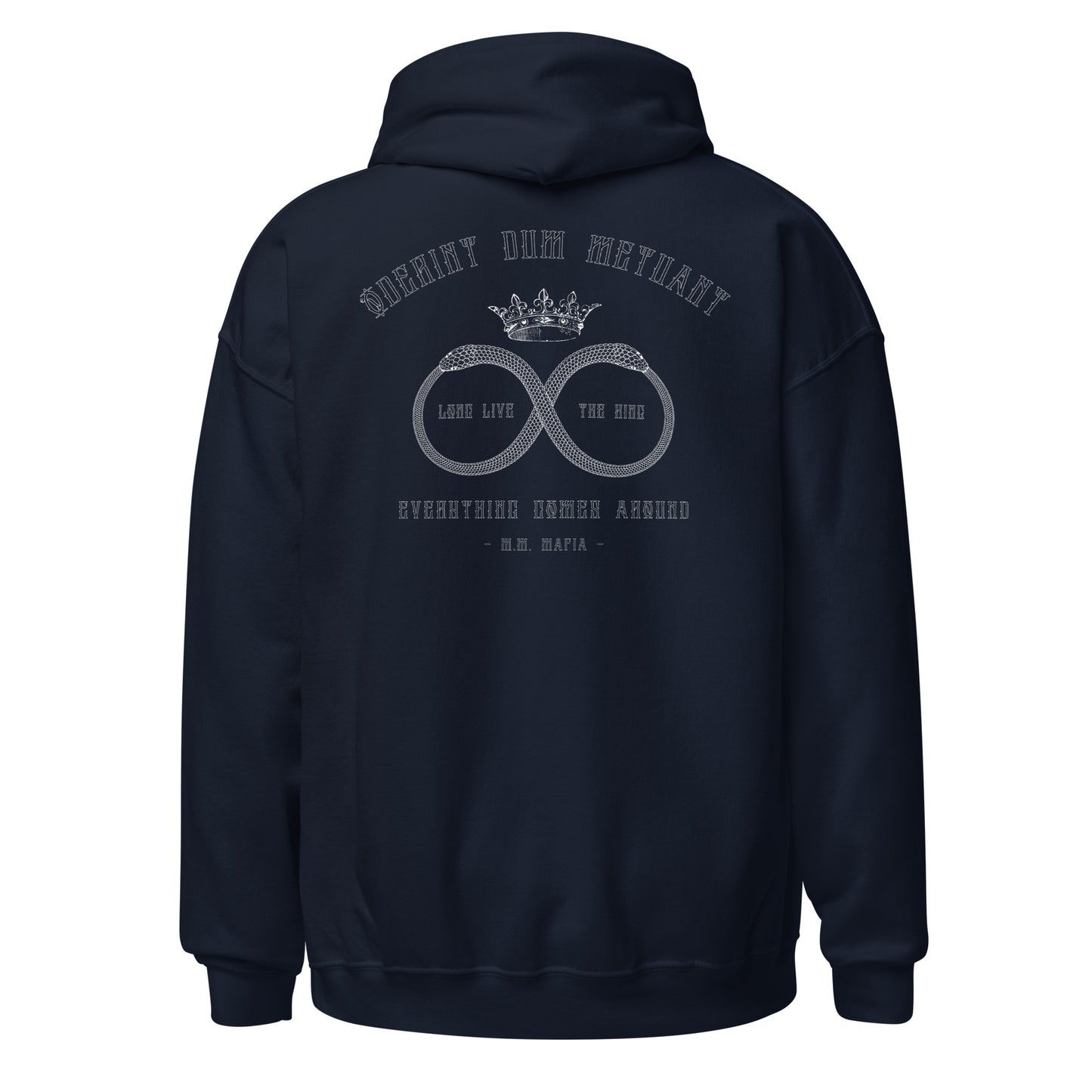 The Ouroboros (White) - Unisex Hoodie