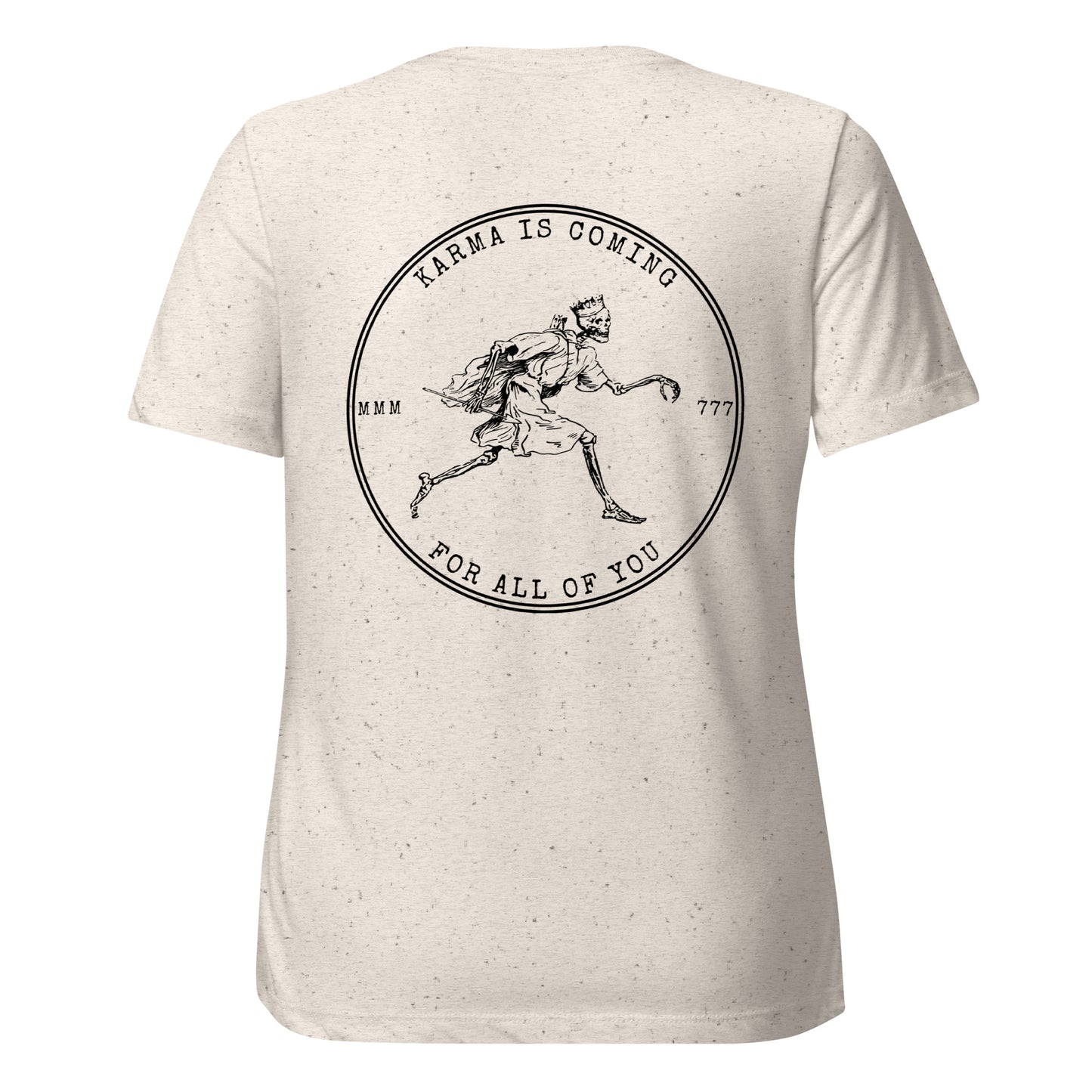 The Mafia's Messenger - Women’s Relaxed Tri-blend Tee